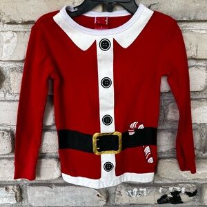 Christmas Santa kid long sleeve shirt
